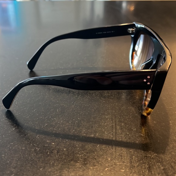 Celine Flattop Two-Tone Shield Sunglasses. Good Condition. No box - Picture 2 of 6